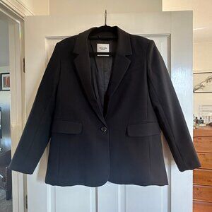 Abercrombie Classic Suiting Blazer in Black